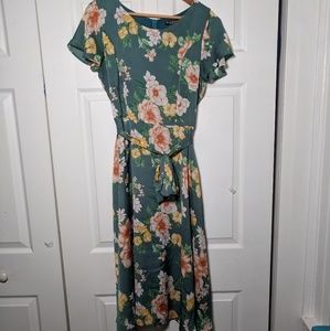 1940s style tea dress